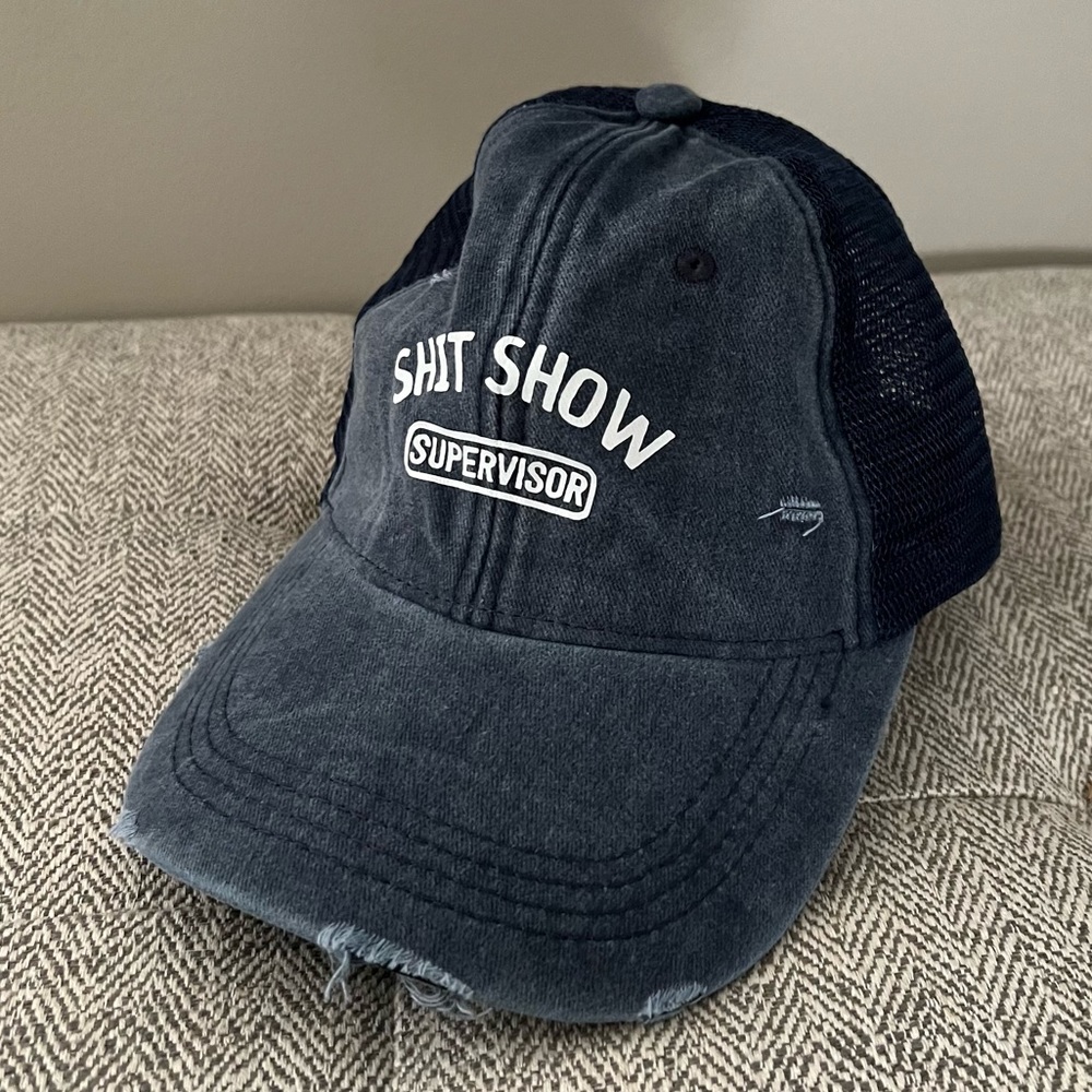 Sh*t show supervisor baseball cap
